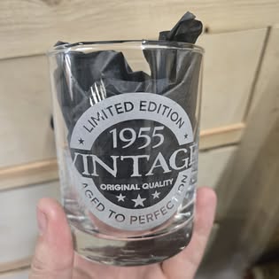 Custom Logo Glass