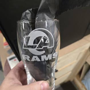 Laser Engraved Glassware